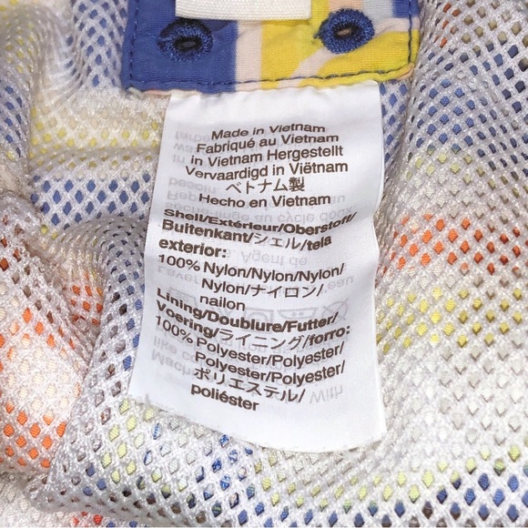 Crewcuts x Kids Made Modern Blue Candy Print Swim Trunks Size 10 - Picture 8 of 12